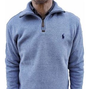 Polo Ralph Lauren ribbed half zip pullover new without tags size XXLT